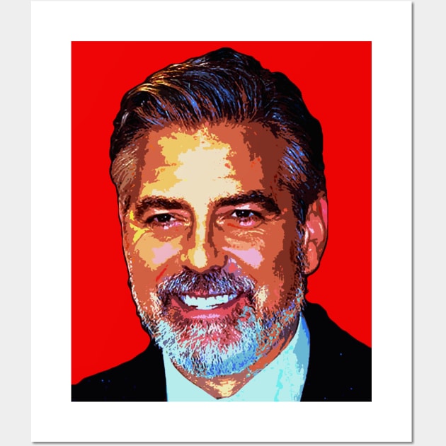 george clooney Wall Art by oryan80